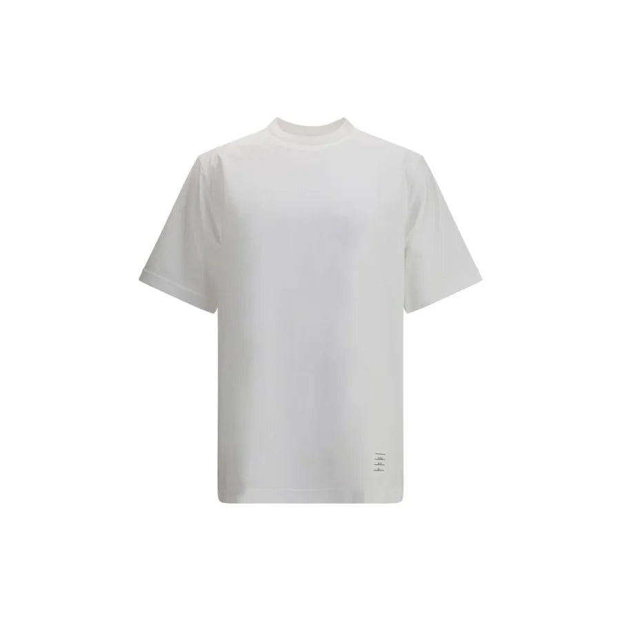 Thom Browne White Cotton T-Shirt