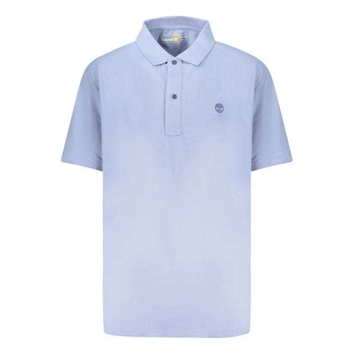 Timberland Azzurro Cotton Men Polo Shirt
