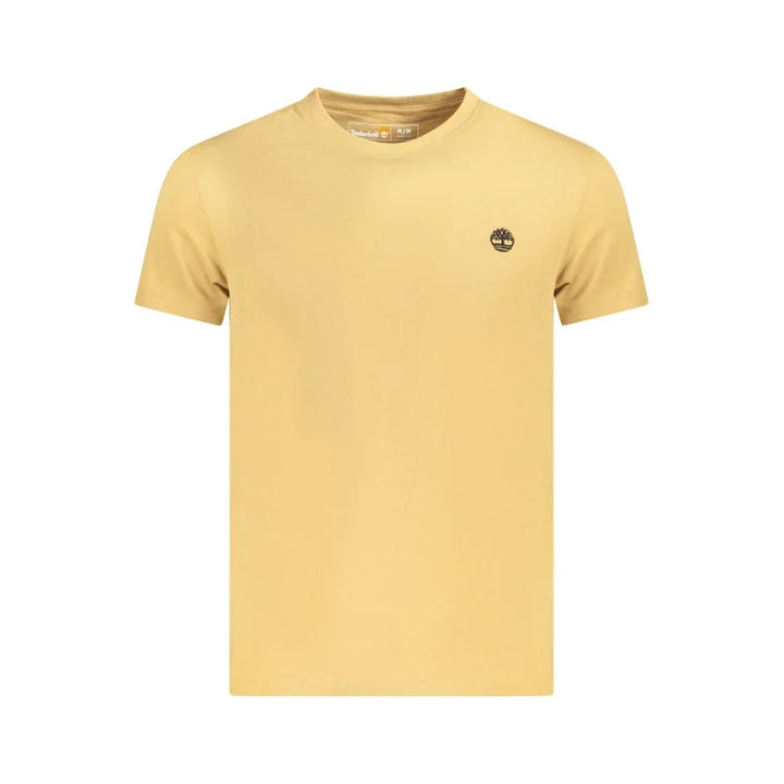 Timberland Beige Cotton Men T-Shirt