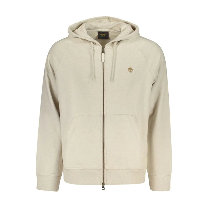 Timberland Beige Cotton Men’s Hoodie