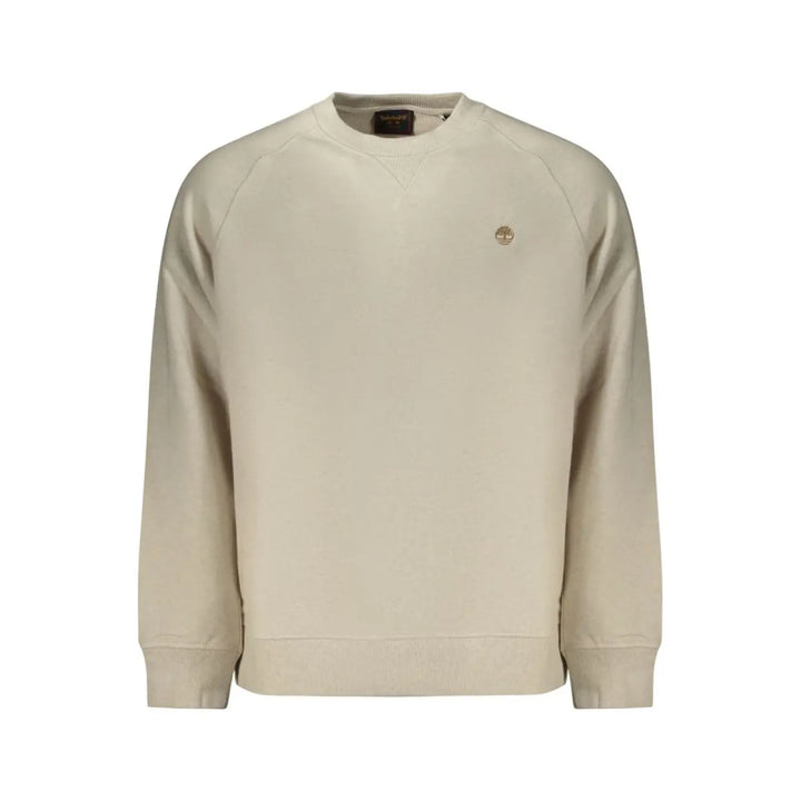 Timberland Beige Cotton Men’s Sweatshirt