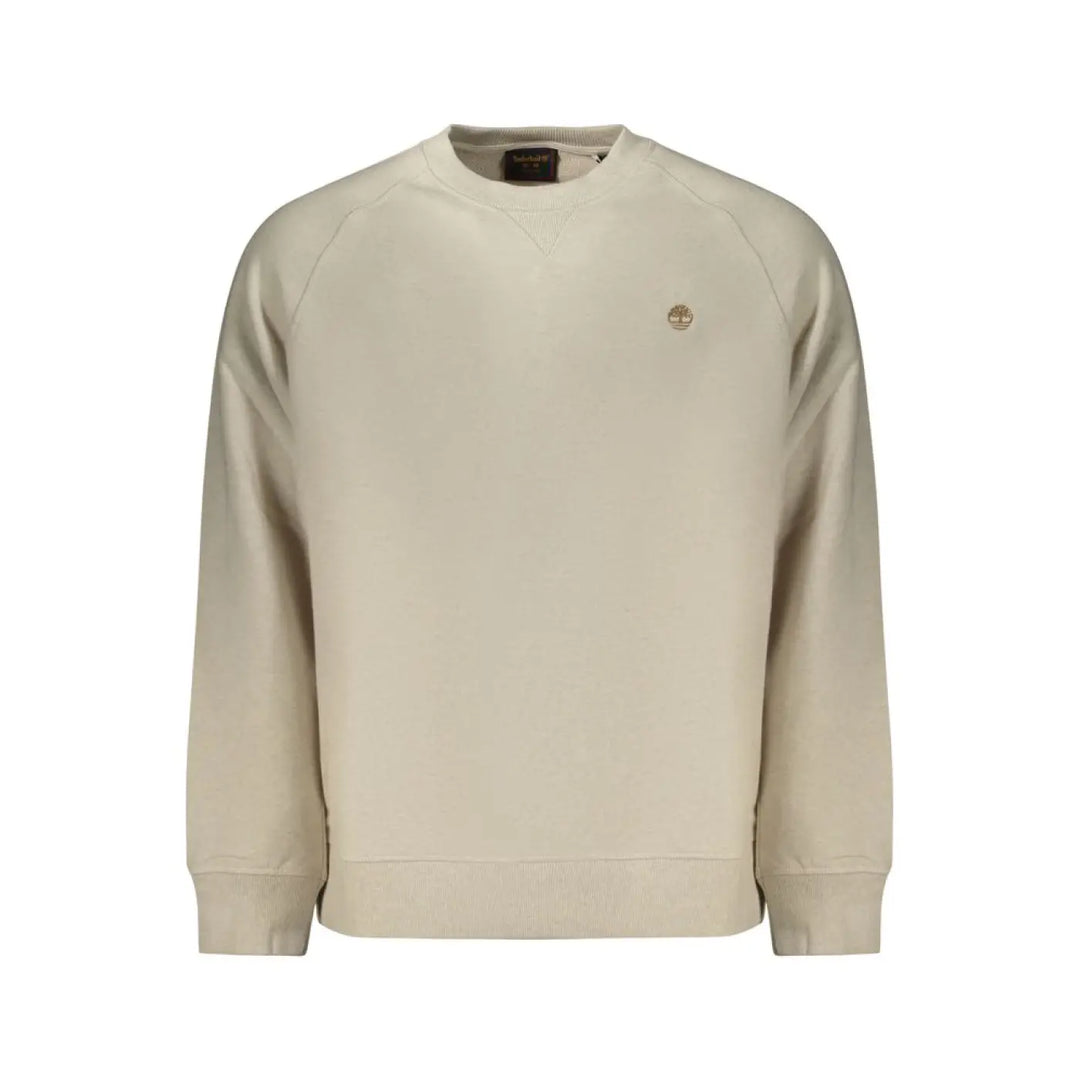 Timberland Beige Cotton Men’s Sweatshirt