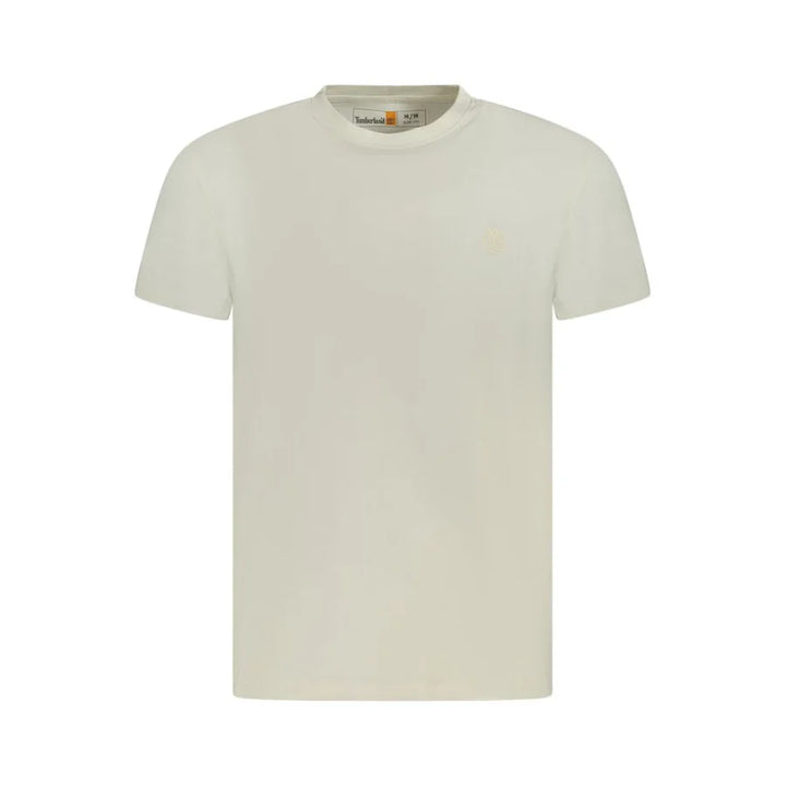 Timberland Beige Cotton Men’s T-Shirt