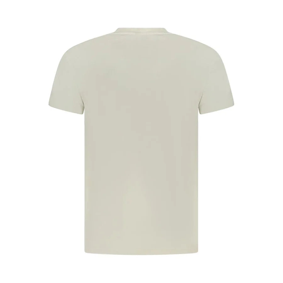 Timberland Beige Cotton Men’s T-Shirt