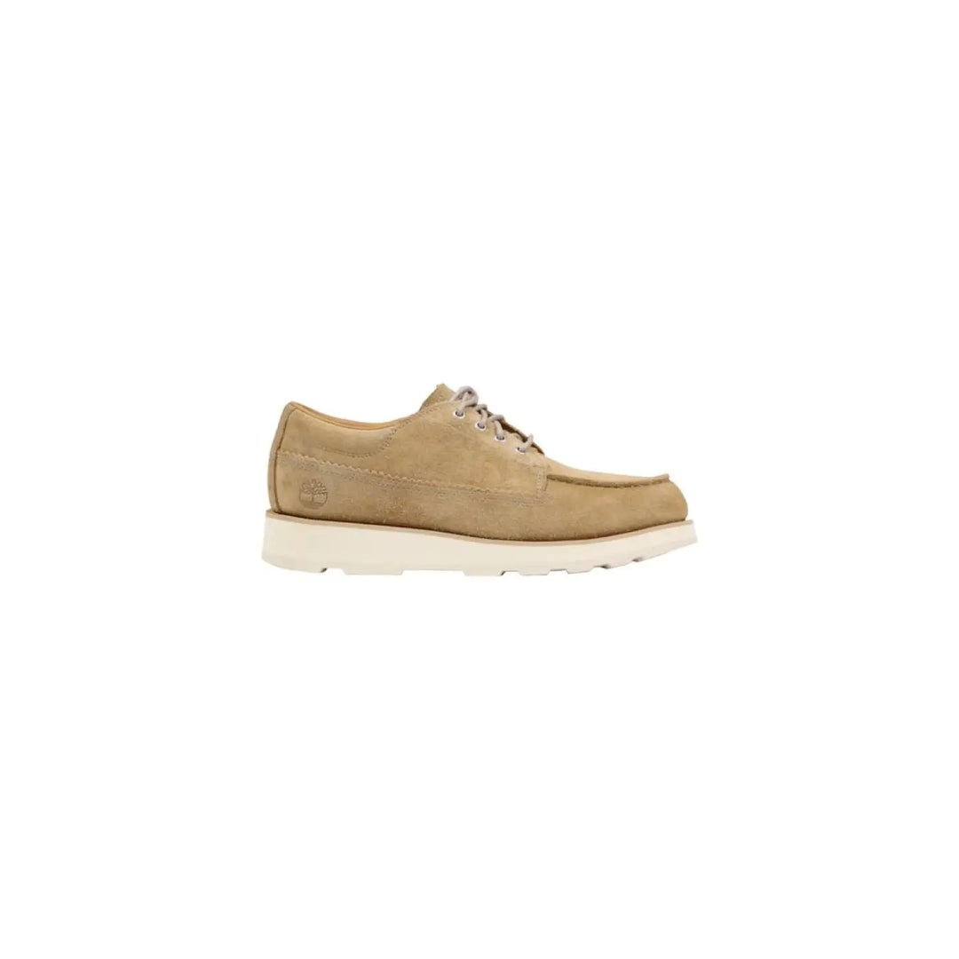 Timberland Beige Suede Leather Slip-on Loafers