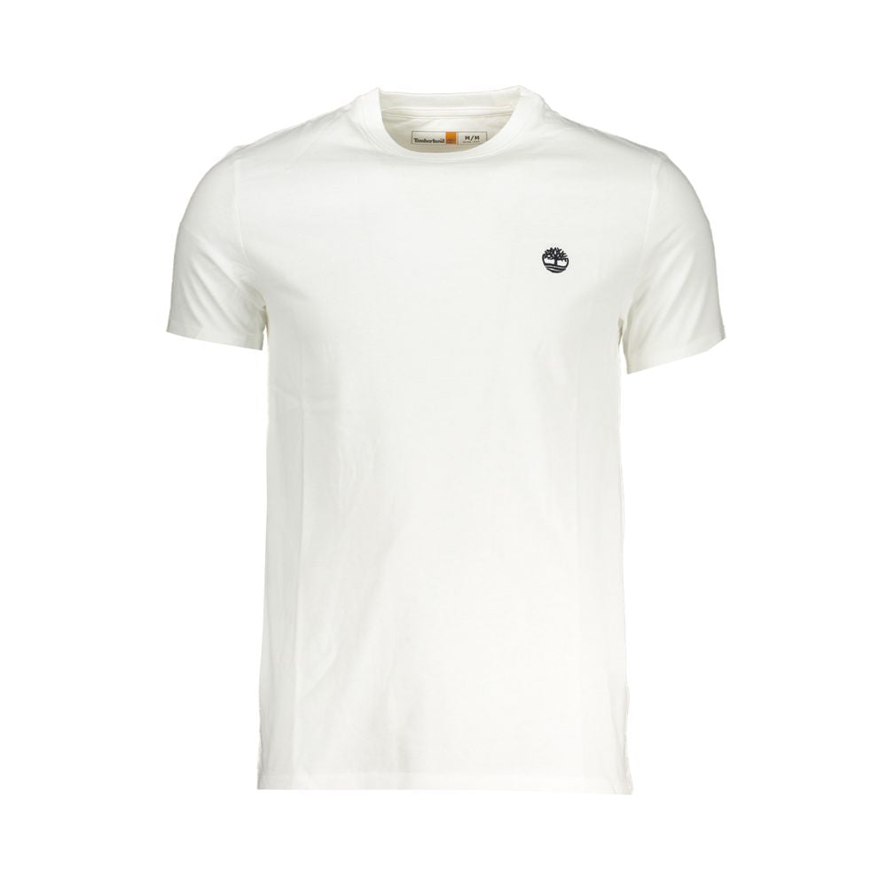 Timberland Bianco Cotton Mens T-shirt