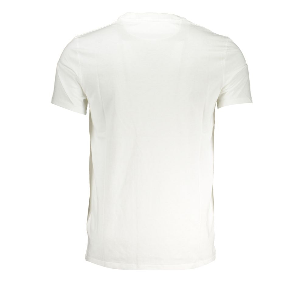 Timberland Bianco Cotton Mens T-shirt