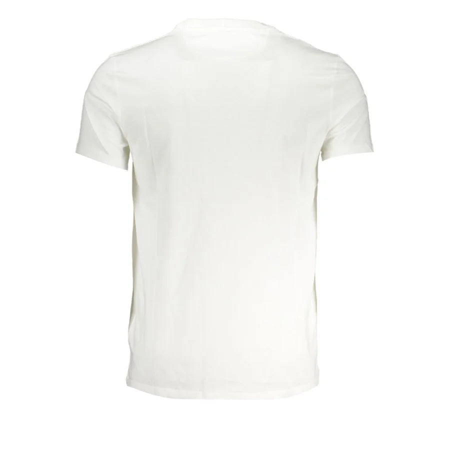 Timberland Bianco Cotton Mens T-Shirt