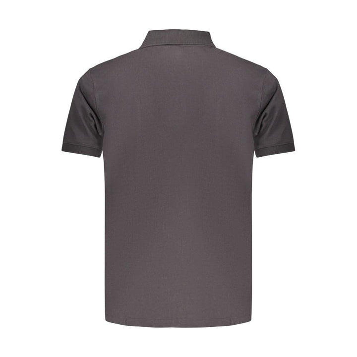 Timberland Black Cotton Men Polo Shirt
