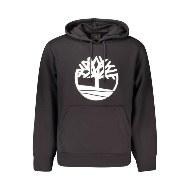 Timberland Black Cotton Men’s Sweatshirt