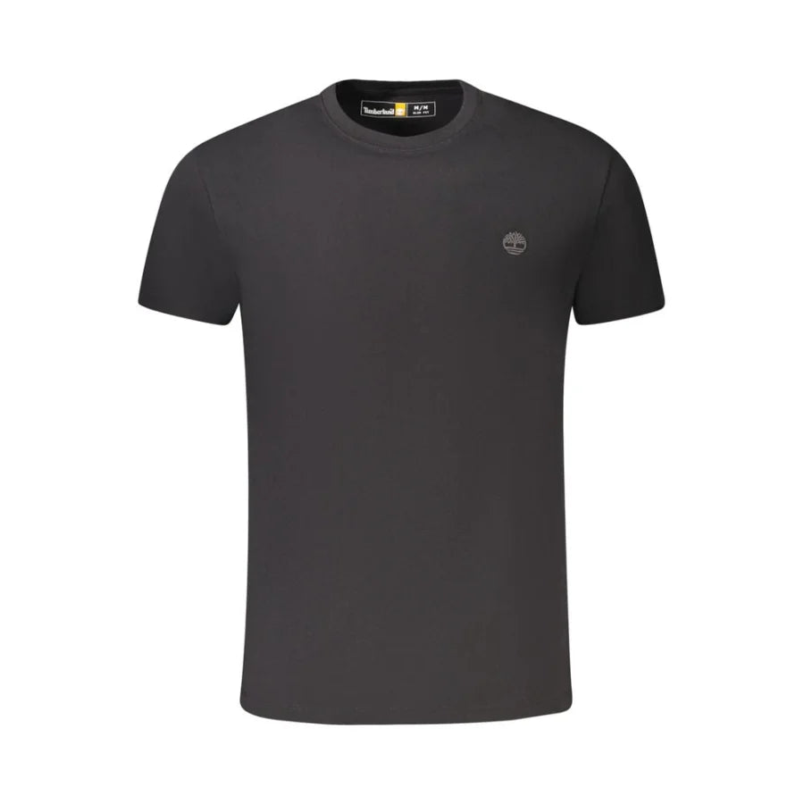 Timberland Black Cotton Men’s T-Shirt
