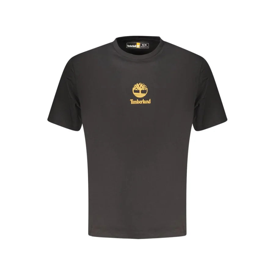 Timberland Black Cotton Men’s T-Shirt