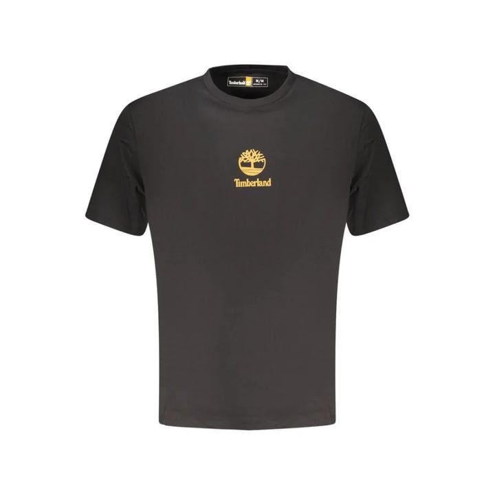 Timberland Black Cotton Men’s T-Shirt