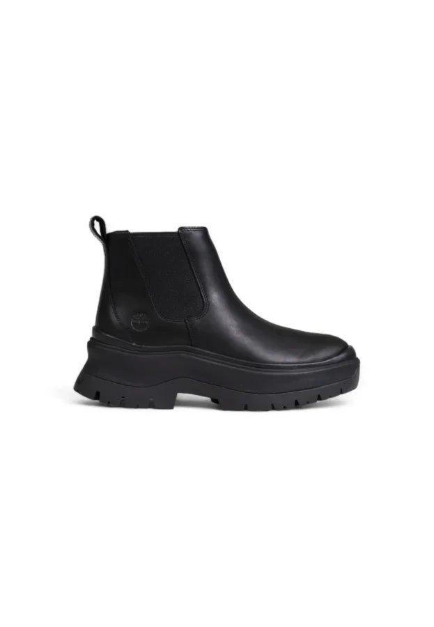 Timberland Black Leather Ankle Boots
