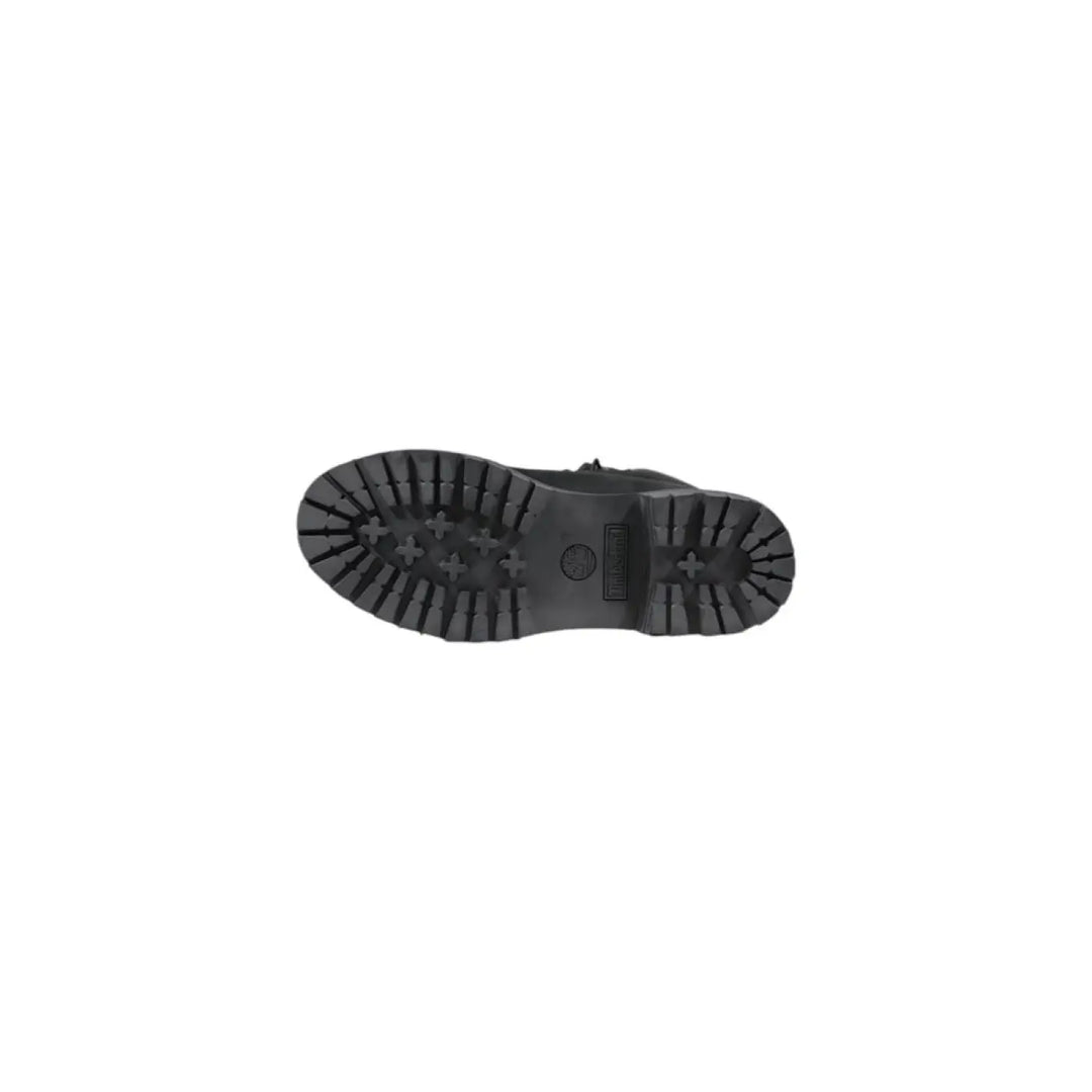 Timberland Black Leather Lace-up Boots