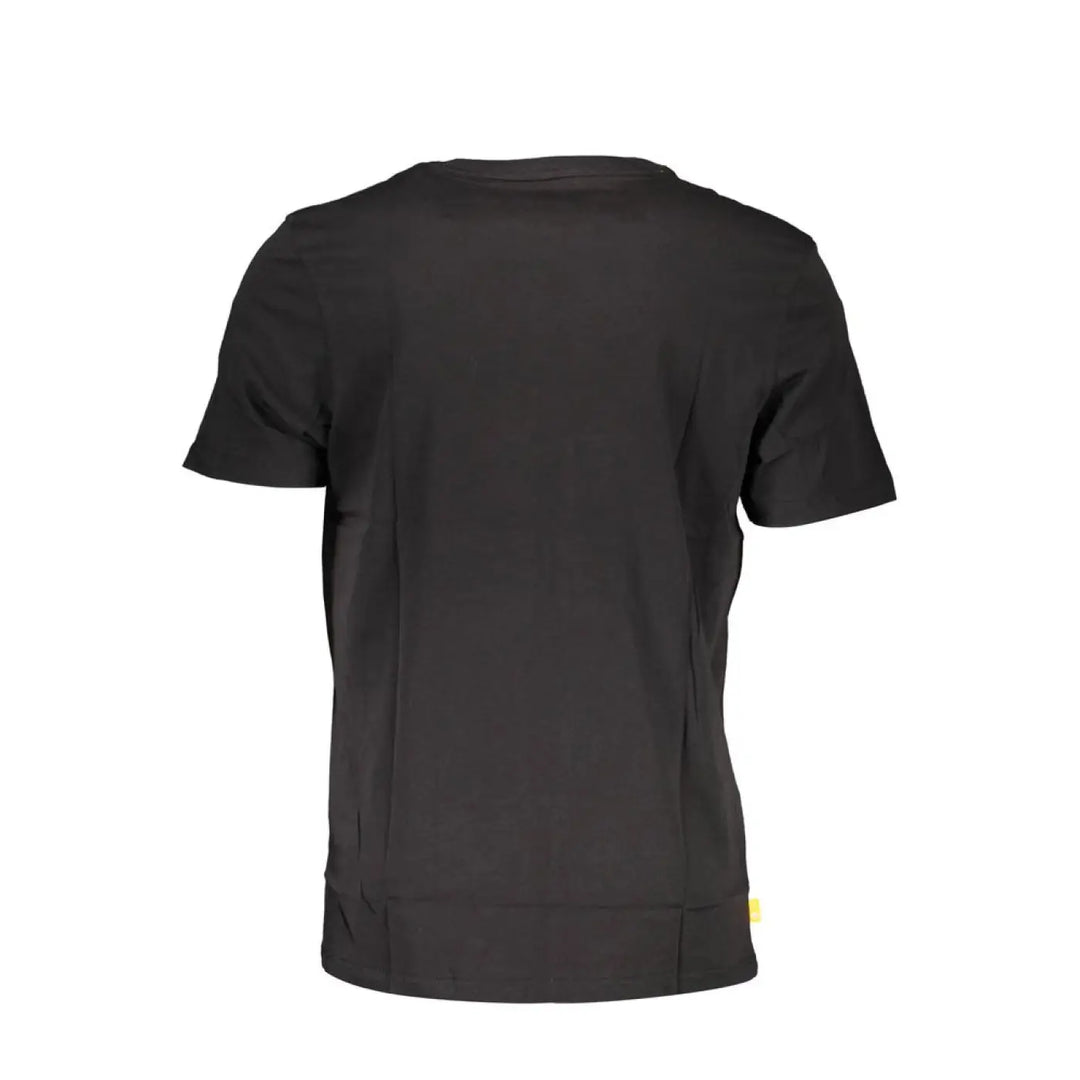 Timberland Black Organic Cotton Men T-shirt