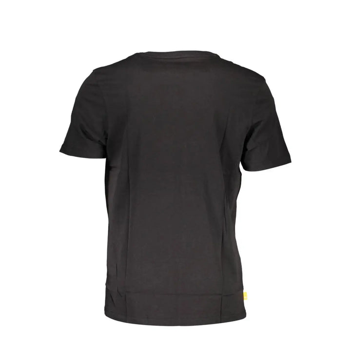 Timberland Black Organic Cotton Men T-shirt
