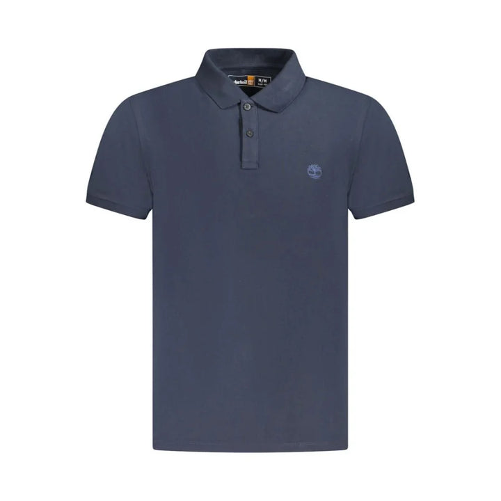 Timberland Blue Cotton Men Polo