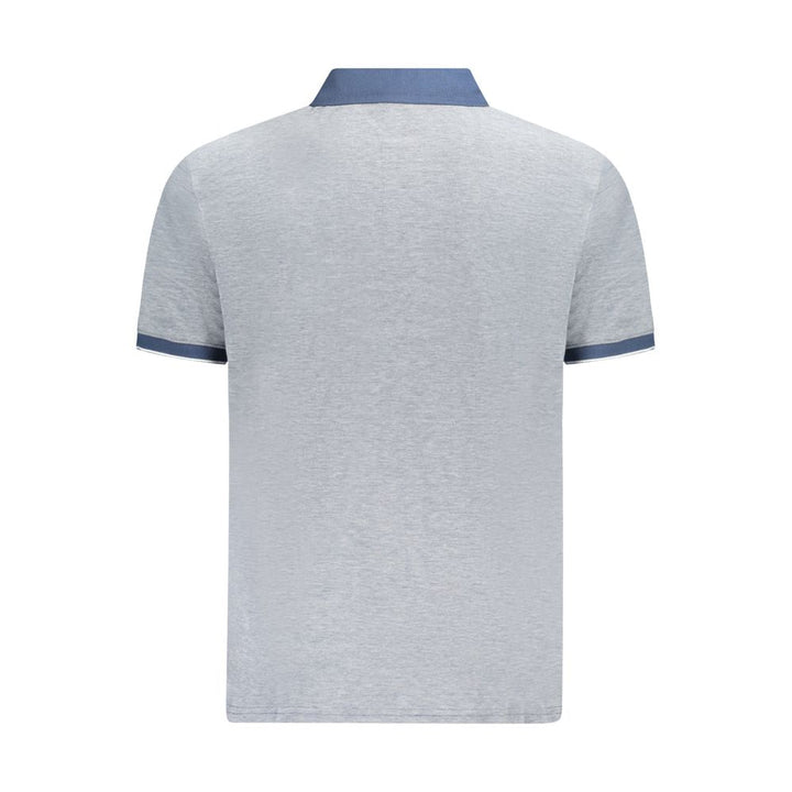 Timberland Blue Cotton Men Polo Shirt