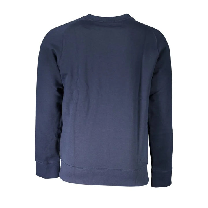 Timberland Blue Cotton Men Sweatshirt