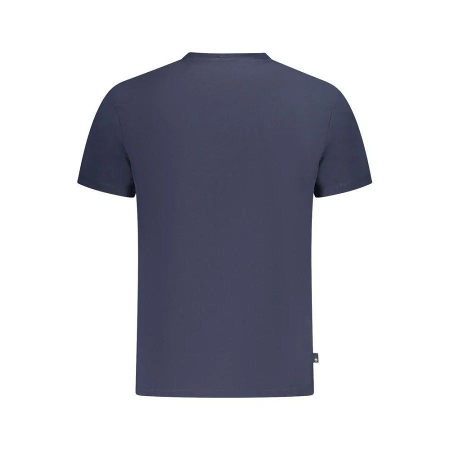 Timberland Blue Cotton Men T-Shirt