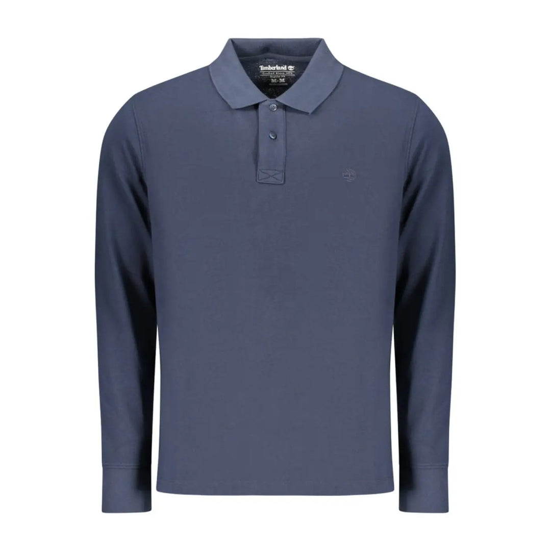 Timberland Blue Cotton Men’s Polo Shirt