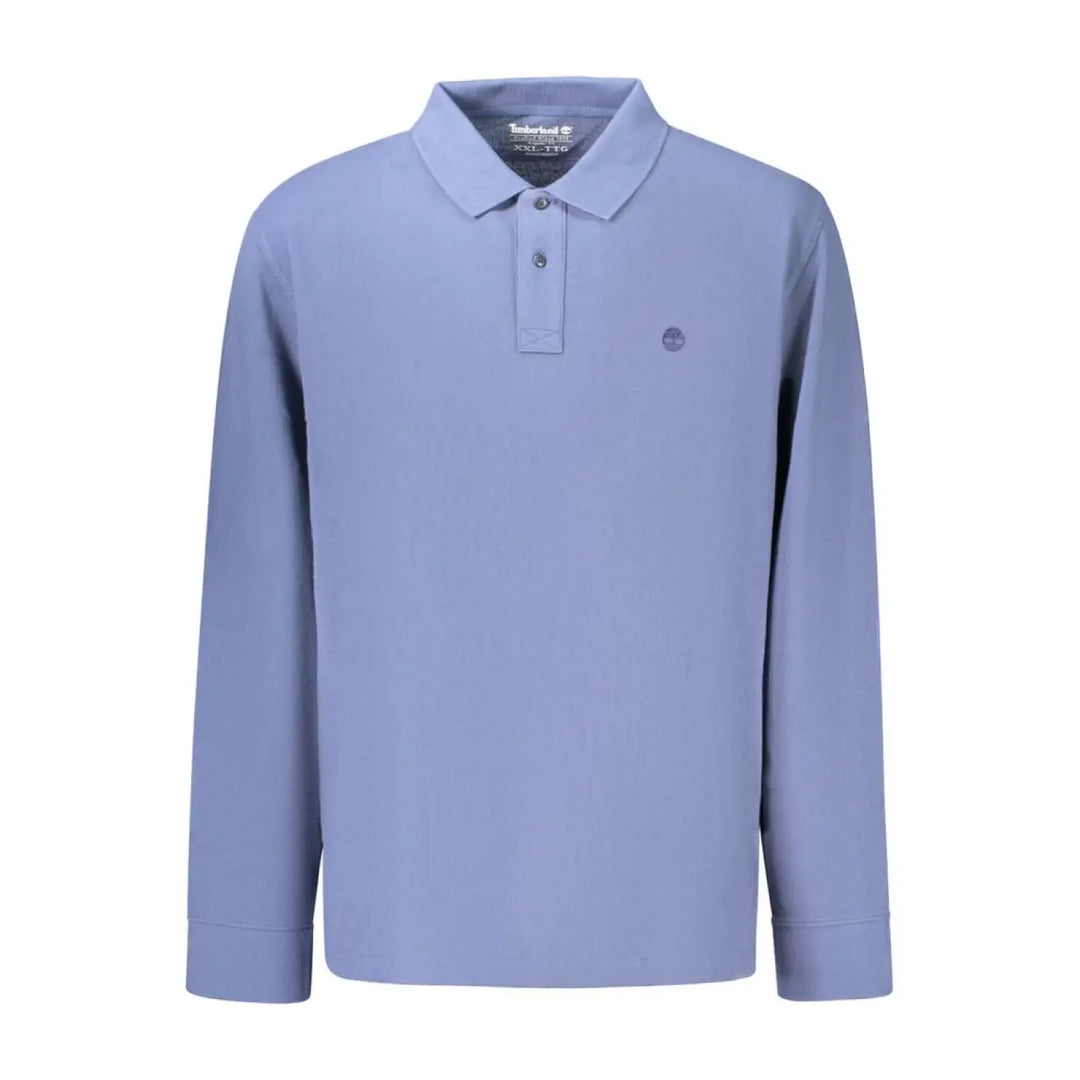 Timberland Blue Cotton Men’s Polo Shirt