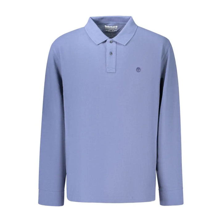 Timberland Blue Cotton Men’s Polo Shirt