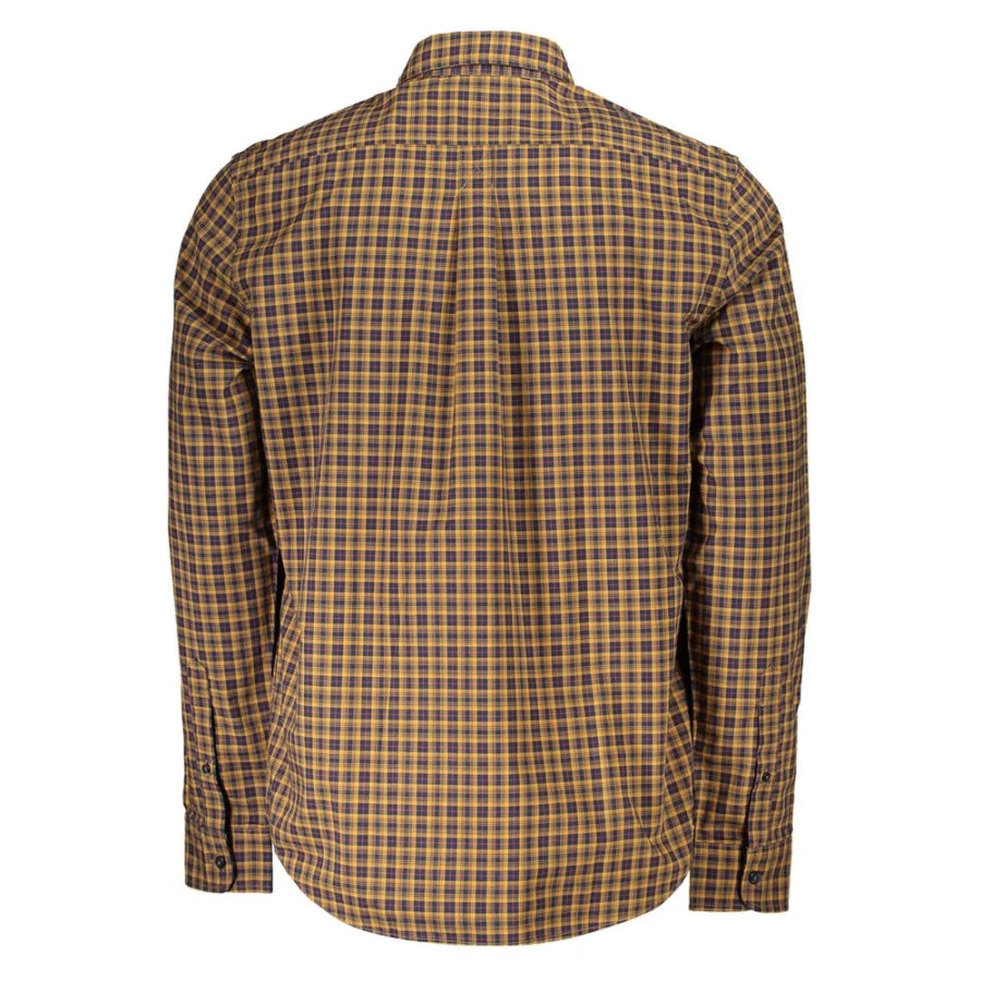 Timberland Blue Cotton Men’s Shirt
