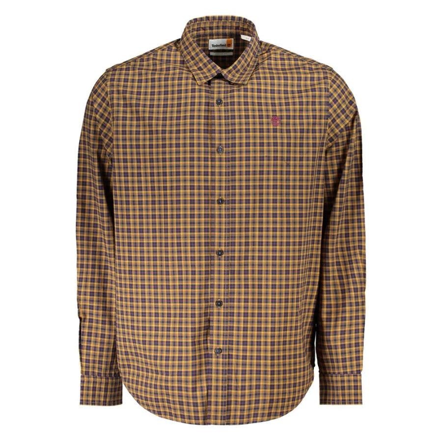 Timberland Blue Cotton Men’s Shirt