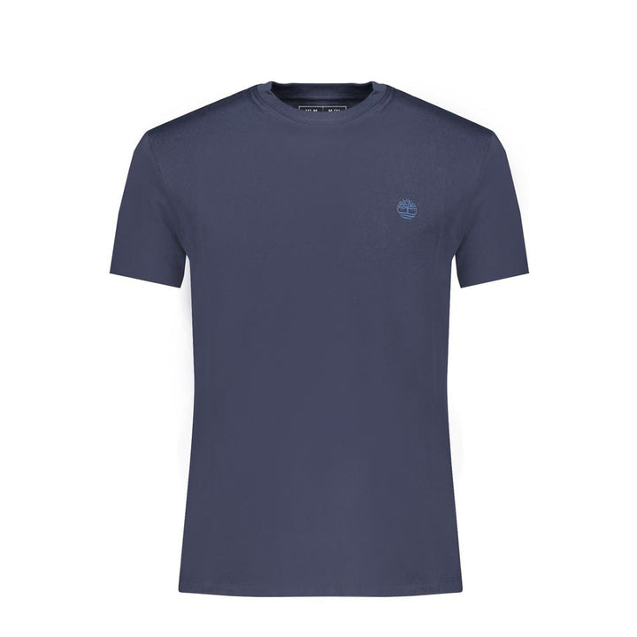 Timberland Blue Cotton Men’s Slim-fit T-shirt