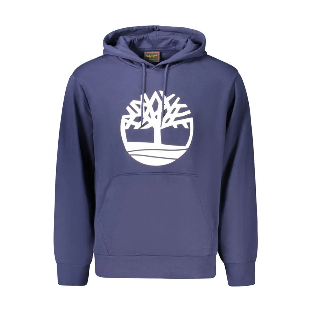 Timberland Blue Cotton Men’s Sweatshirt