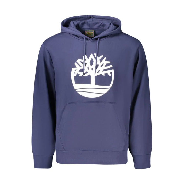 Timberland Blue Cotton Men’s Sweatshirt