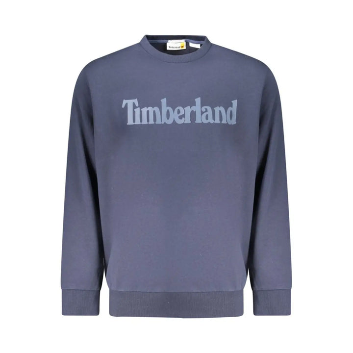 Timberland Blue Cotton Men’s Sweatshirt