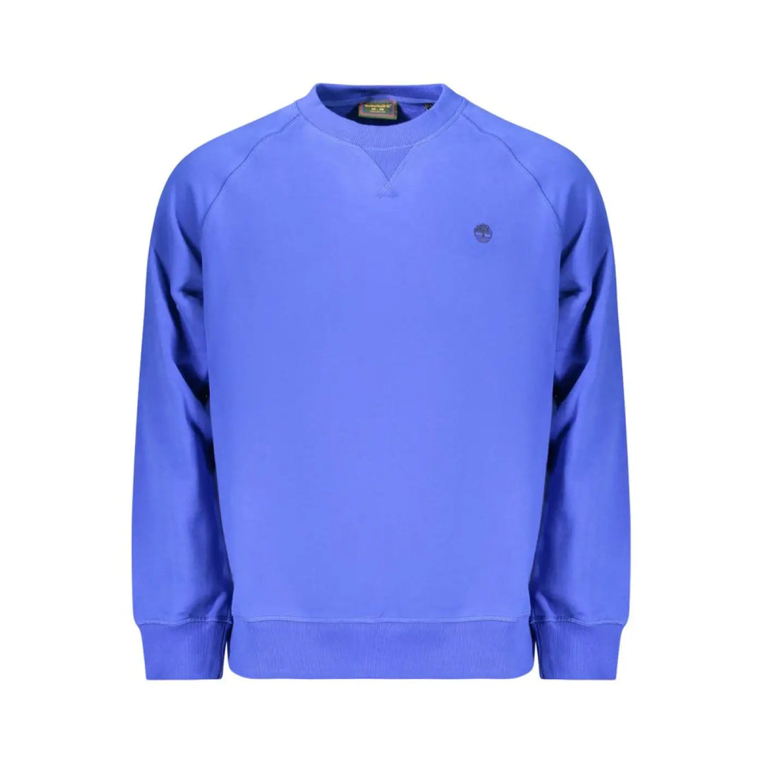 Timberland Blue Cotton Men’s Sweatshirt