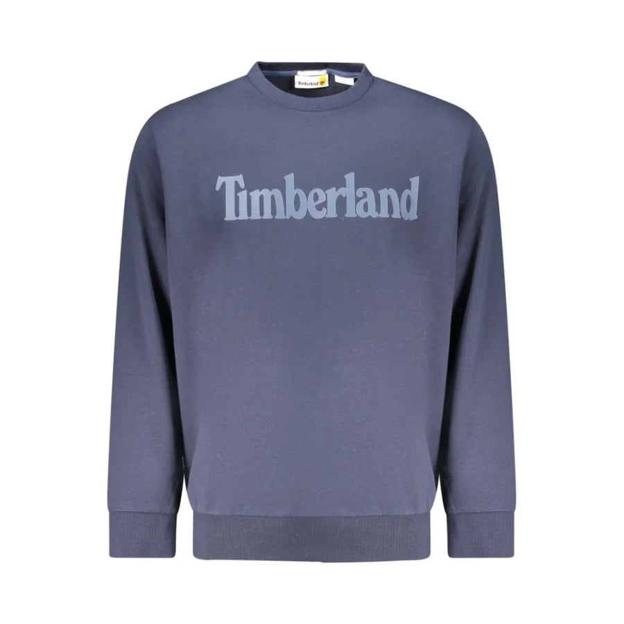Timberland Blue Cotton Men’s Sweatshirt