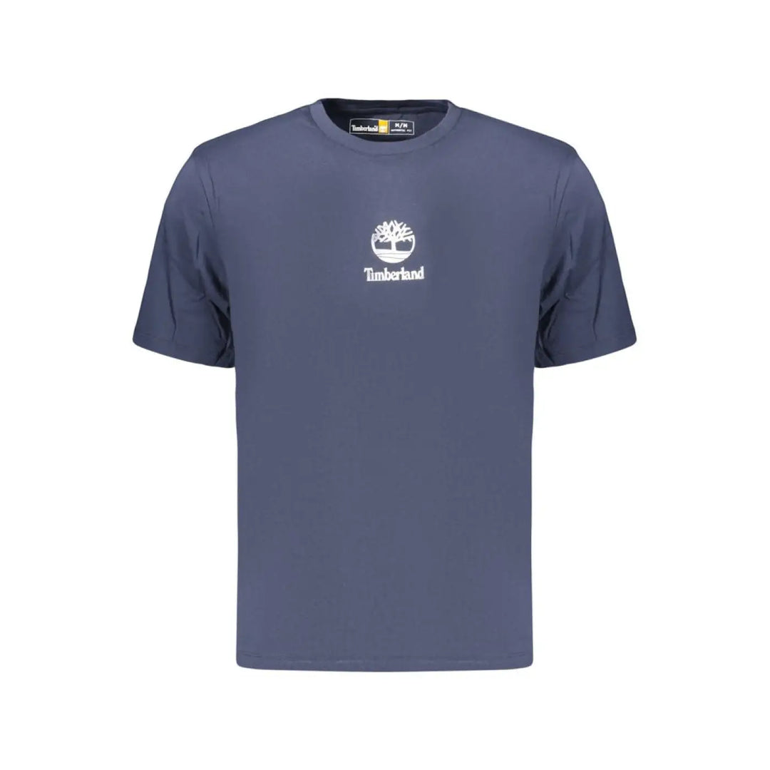 Timberland Blue Cotton Men’s T-shirt