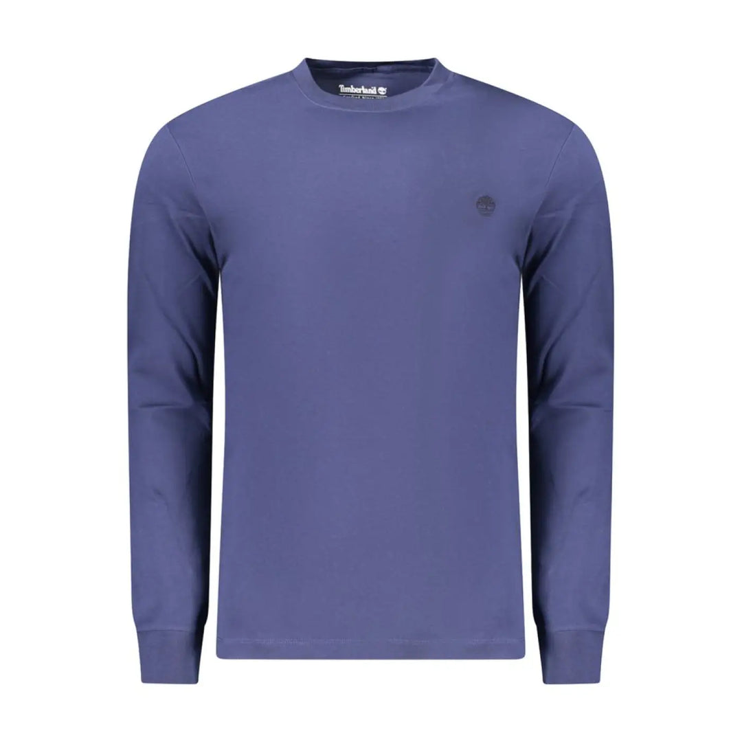 Timberland Blue Cotton Mens Tshirt