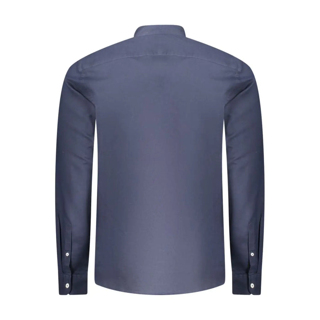 Timberland Blue Linen Men Shirt