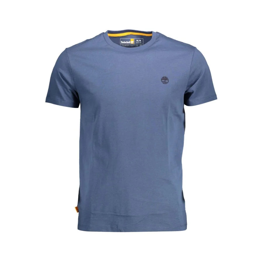 Timberland Blue Organic Cotton Men T-Shirt