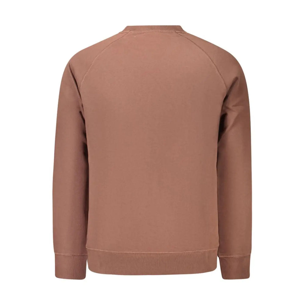 Timberland Brown Cotton Men’s Sweatshirt