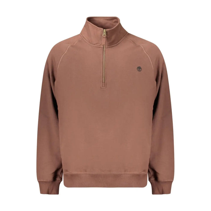 Timberland Brown Cotton Men’s Sweatshirt