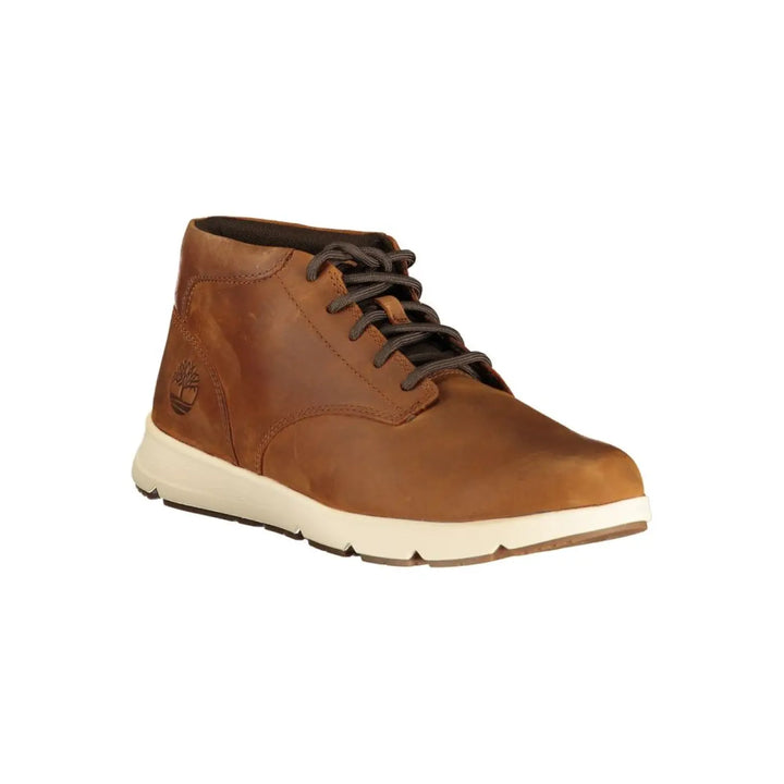 Timberland Brown Polyurethane Men’s Sneaker