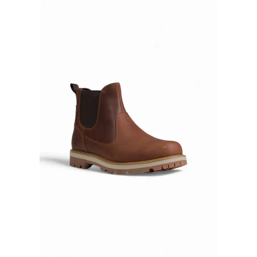 Timberland Brown Suede Leather Chelsea Boots