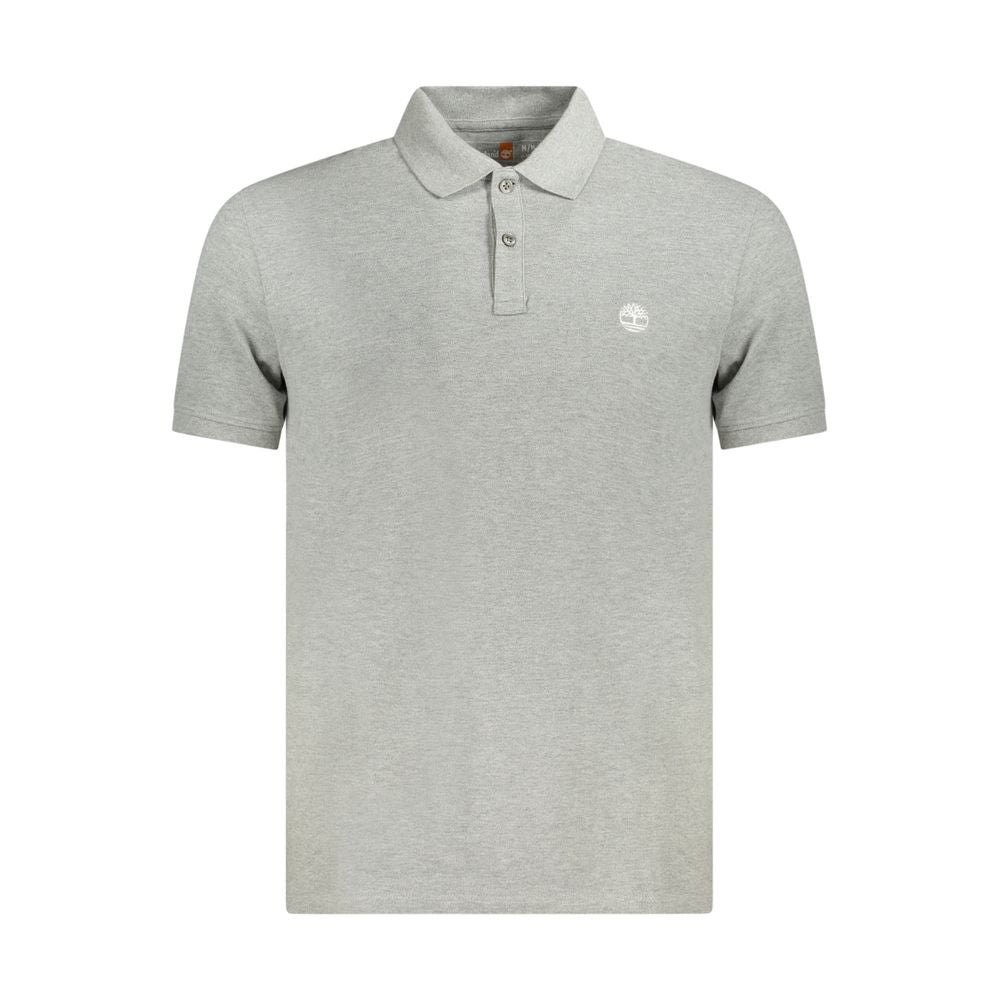 Timberland ?Gray Cotton Men Polo Shirt’
