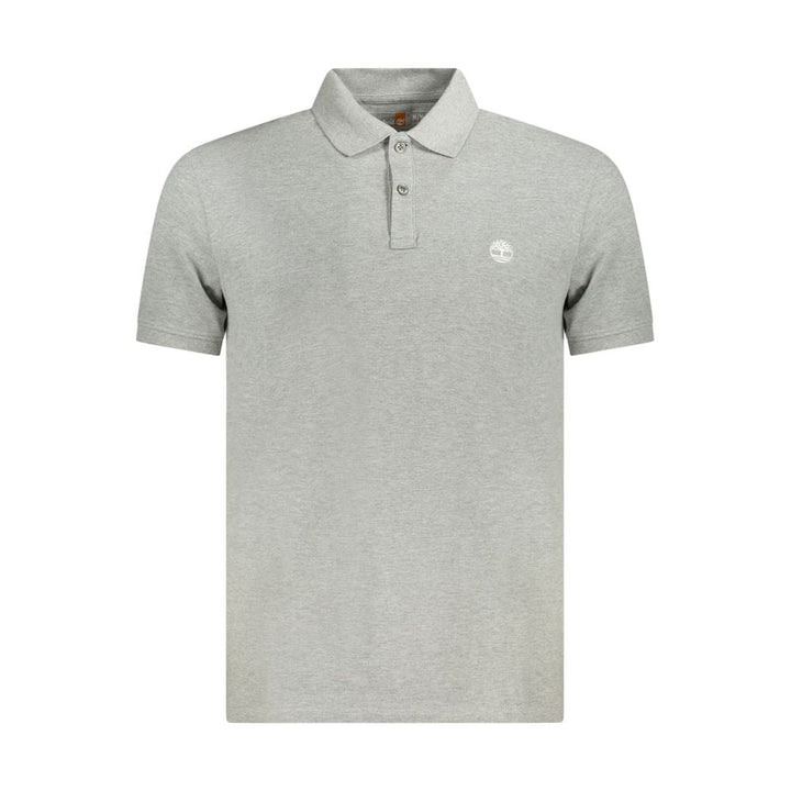 Timberland ?Gray Cotton Men Polo Shirt’