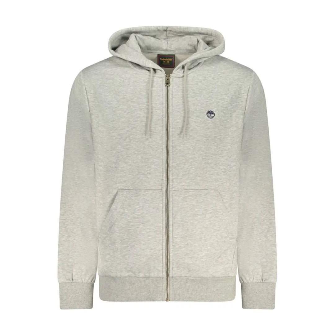 Timberland Gray Cotton Men’s Sweatshirt