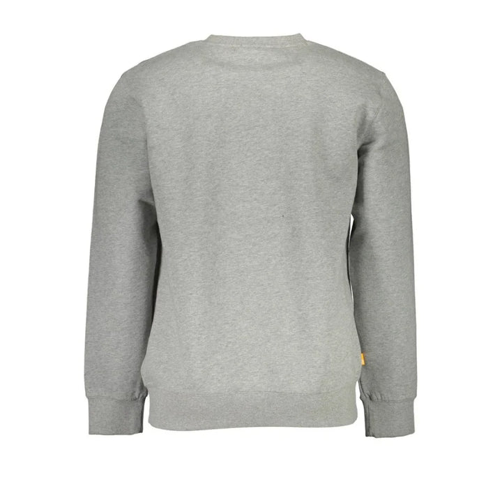 Timberland Gray Organic Cotton Men’s Sweatshirt