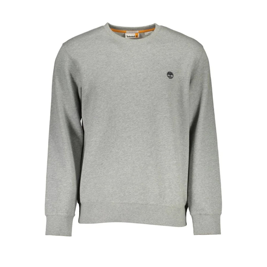 Timberland Gray Organic Cotton Men’s Sweatshirt