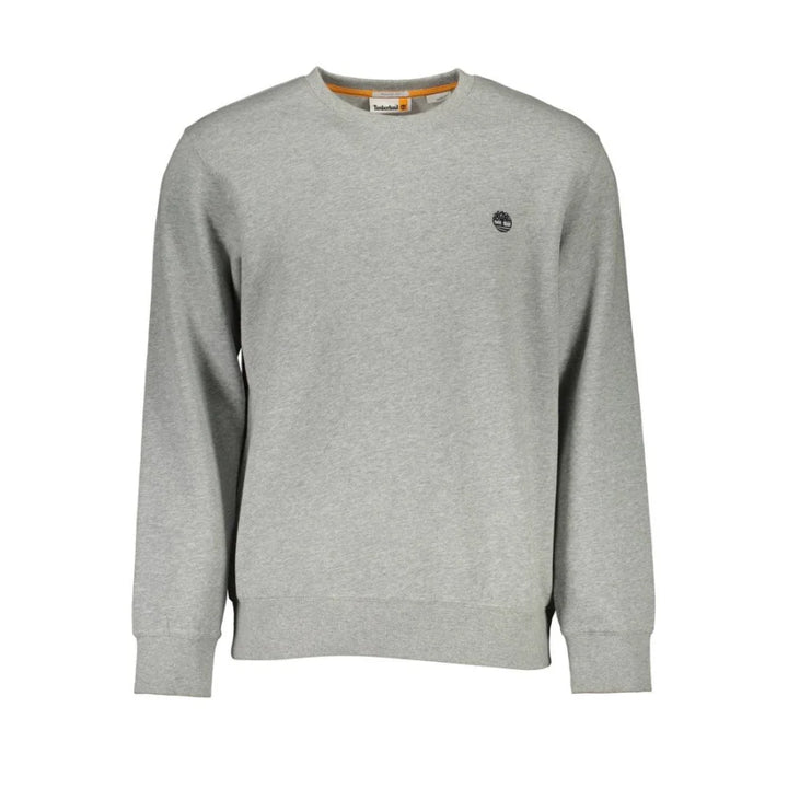Timberland Gray Organic Cotton Men’s Sweatshirt